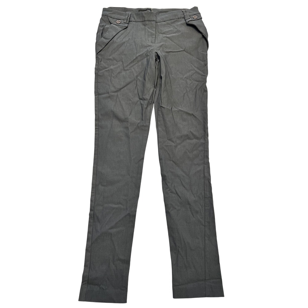 VO Jeans Pants Womens Large Gray Stretch Dress Trousers Straight Leg‎ VO-2008B